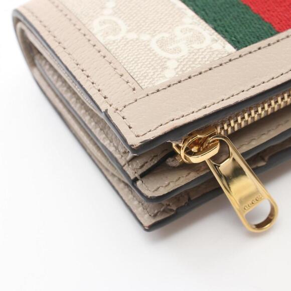 GUCCI Beige Leather Wallet - Picture 7 of 8